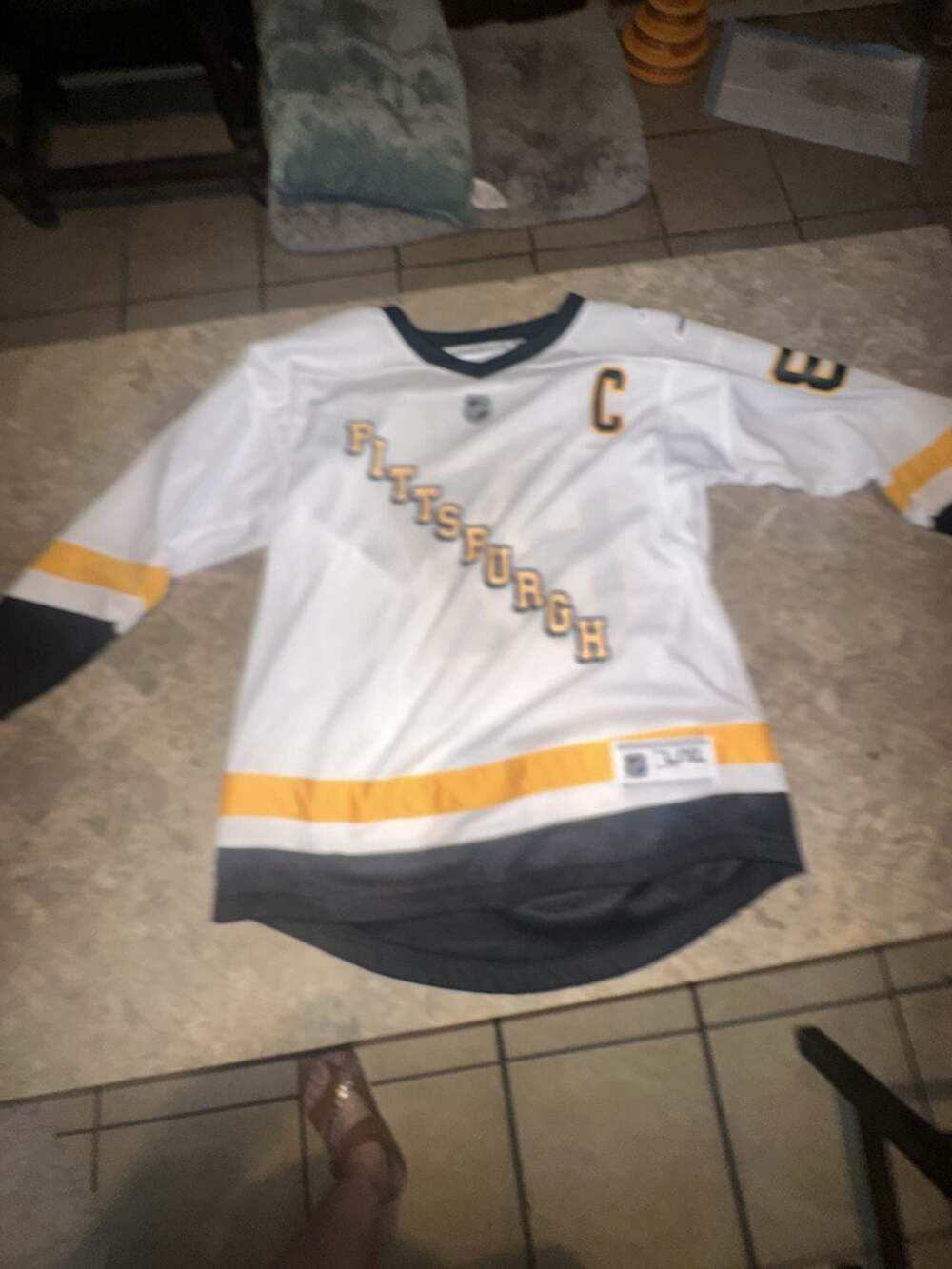 Fanatics NHL Pittsburgh Penguins Sidney Crosby 87 Reverse Retro Jersey adult XL
